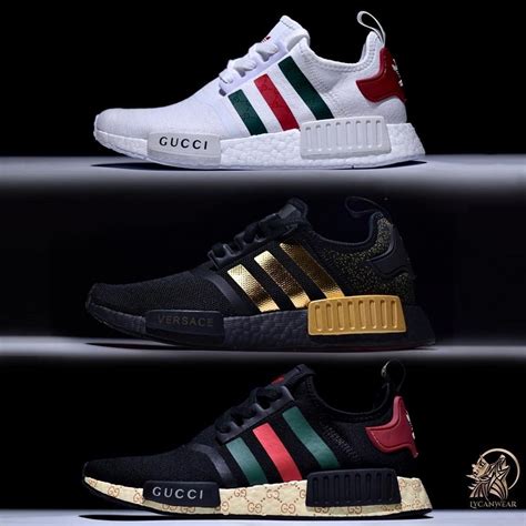 gucci nmd adidas white|Adidas NMD white men's.